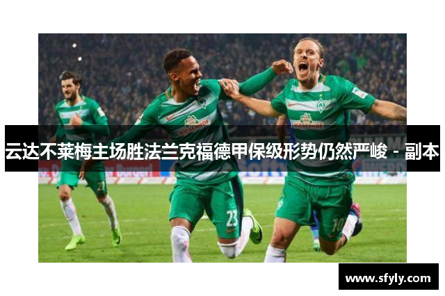 云达不莱梅主场胜法兰克福德甲保级形势仍然严峻 - 副本