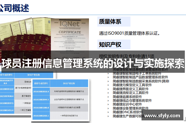 球员注册信息管理系统的设计与实施探索